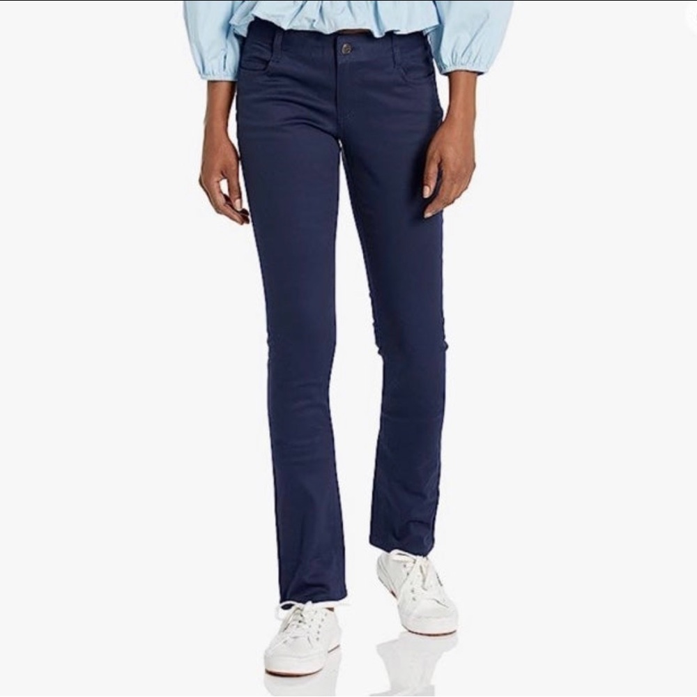 Girls Juniors Sz 13 Straight Leg Pant Lee Uniform NWT